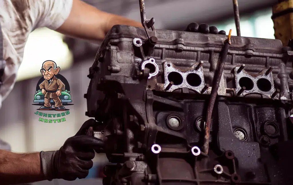 How to Pull Junkyard Engines at Salvage Yards Junk Yard Master