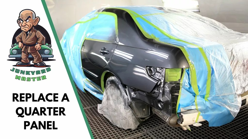 How To Replace A Quarter Panel With A Used One From A Junkyard Junk