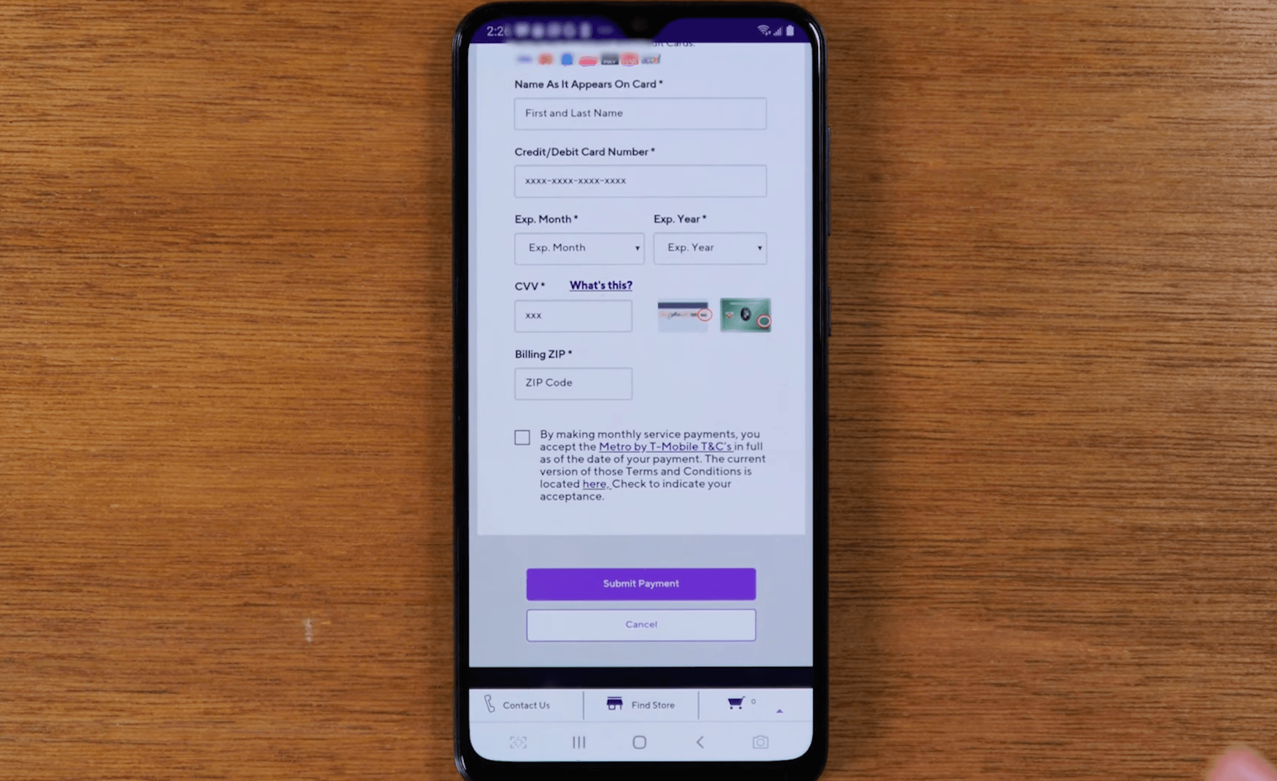 Metro Pcs Pay My Bill