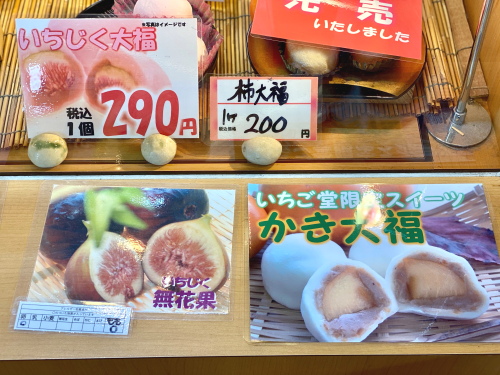 秋のフルーツ大福10種類！南知多『いちご堂』で完熟フルーツ満喫！種類や値段は？駐車場は？いちご大福はいつから？ おいしいなごや