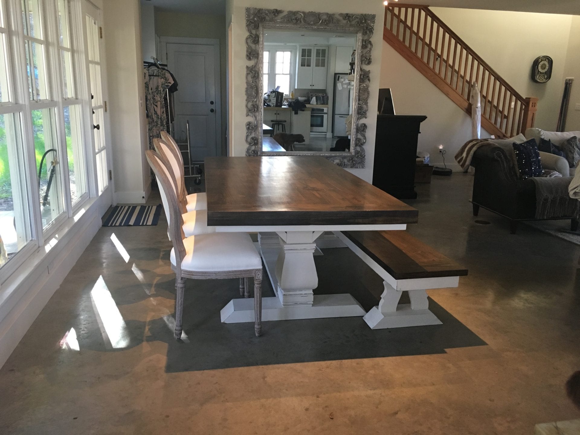 Custom Farm Tables Pedestal Junque In The Trunk Waco, Texas