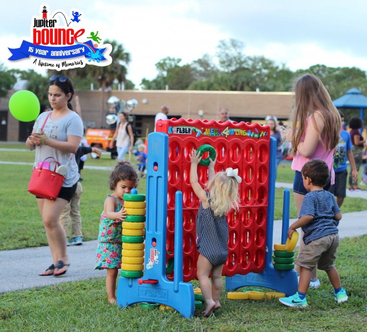 Giant Connect 4 Game Rental JupiterBounce Manalapan