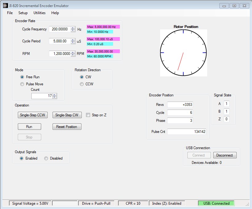 Incremental Encoder Emulator Jupiter Instruments