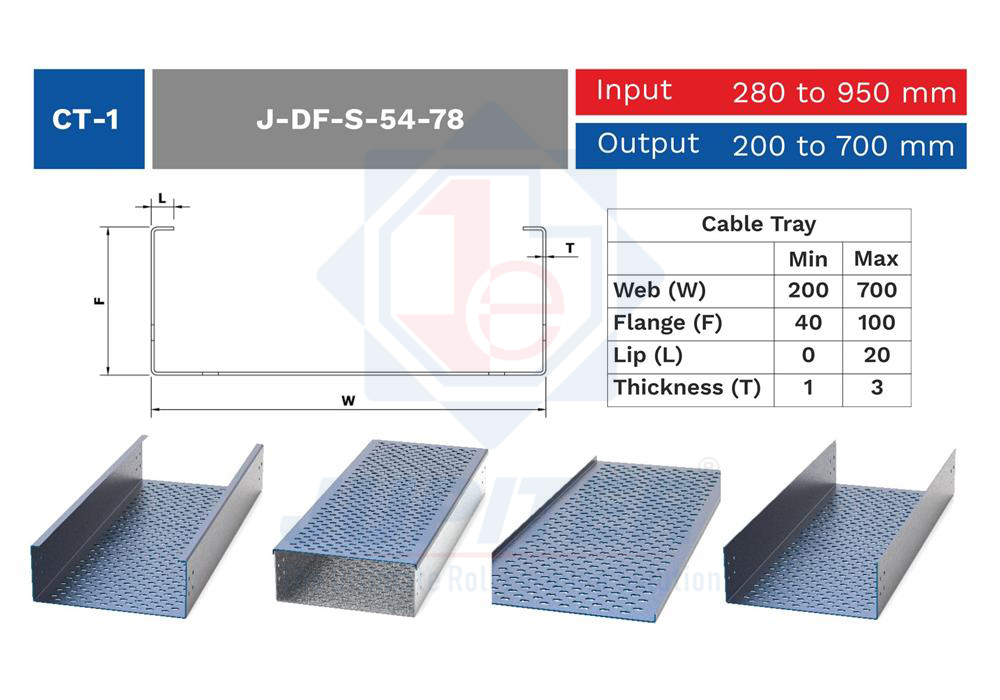 Cable Tray Machine, Special Machine, Jupiter Rollform Machines Pvt. Ltd