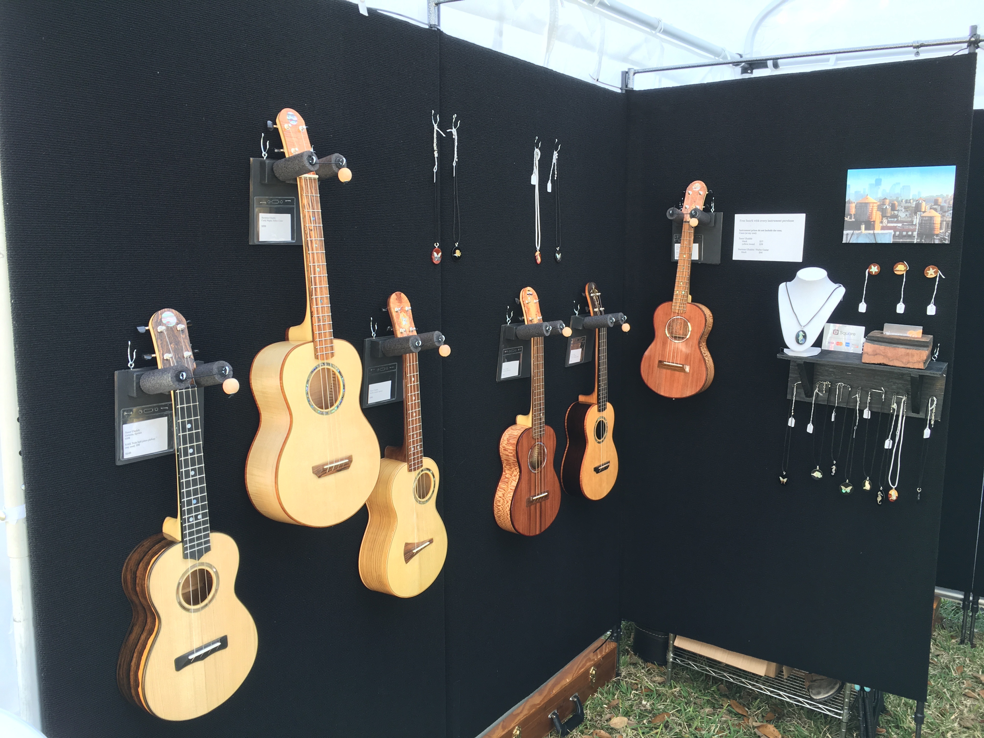 ArtiGras Fine Arts and Crafts Festival Jupiter Ukulele Jonathan Dale