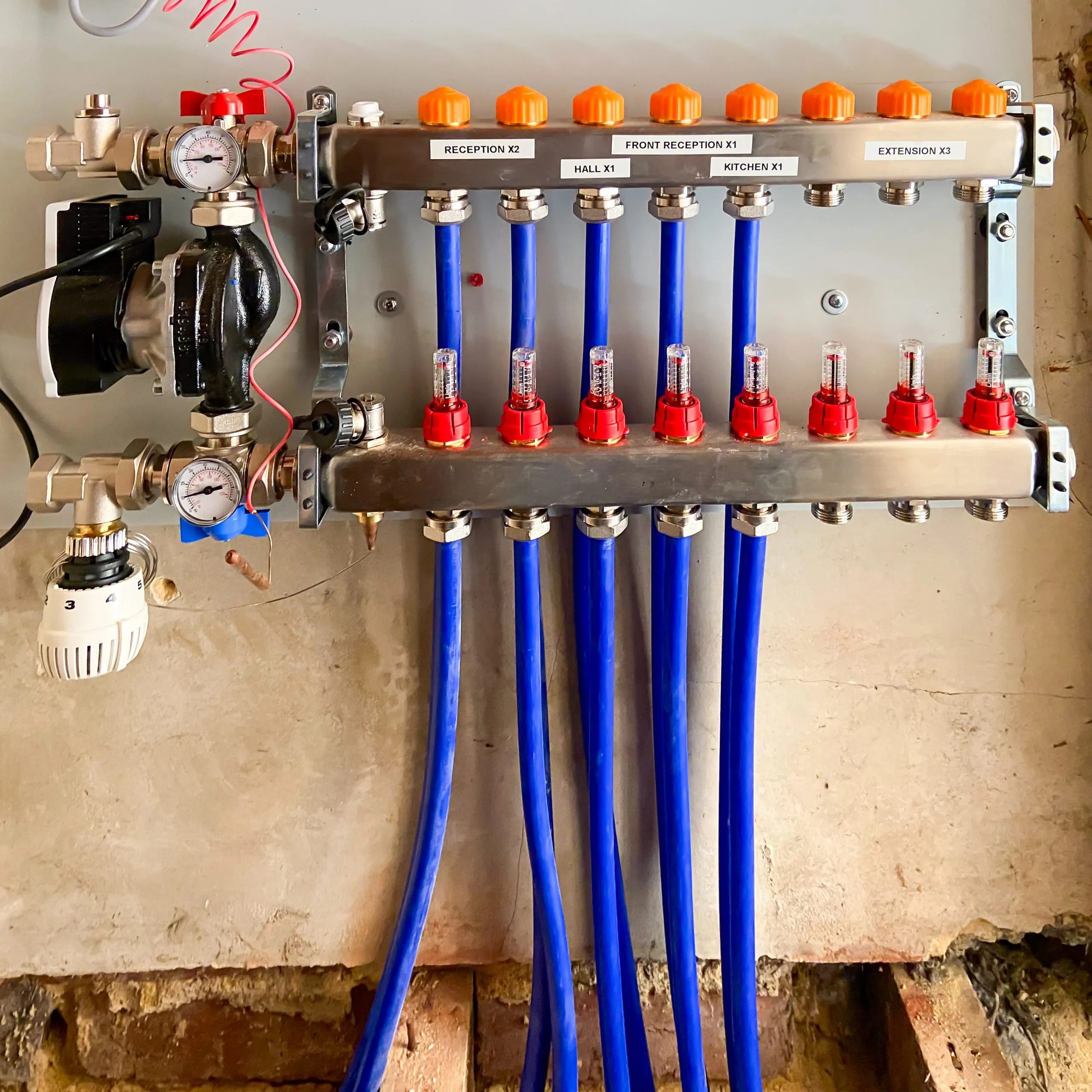 Compact Manifolds JUPITER Underfloor Heating