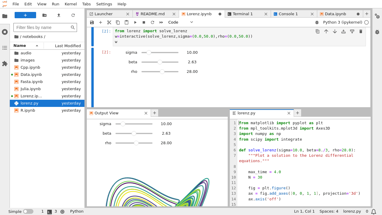 JupyterLab Documentation — JupyterLab 4.1.8 documentation