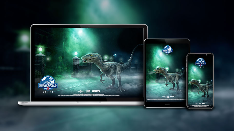 Blue Jurassic World Alive