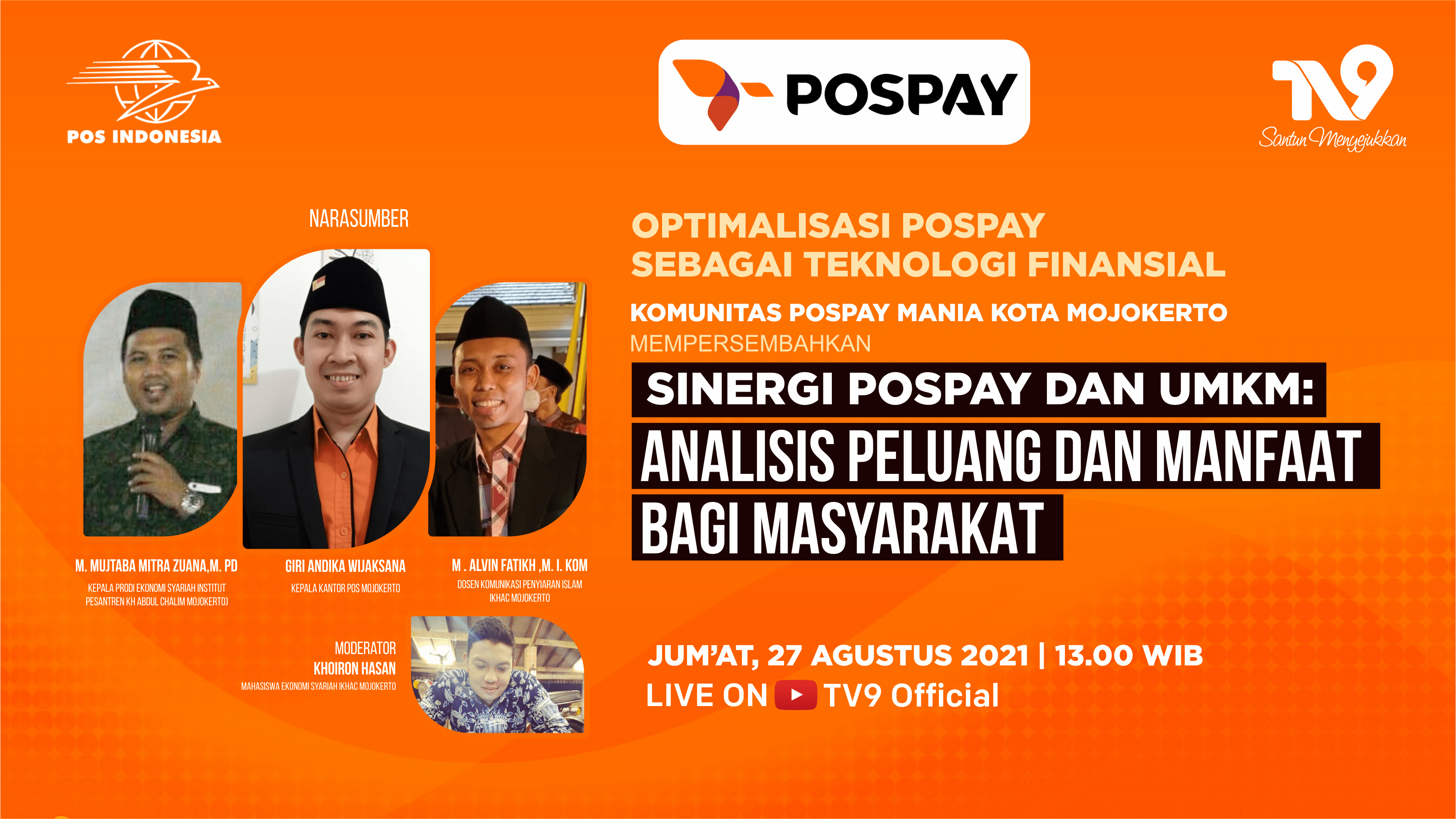 Serunya Webinar Aplikasi POSPAY Bantu Analisis Peluang Manfaat Bagi