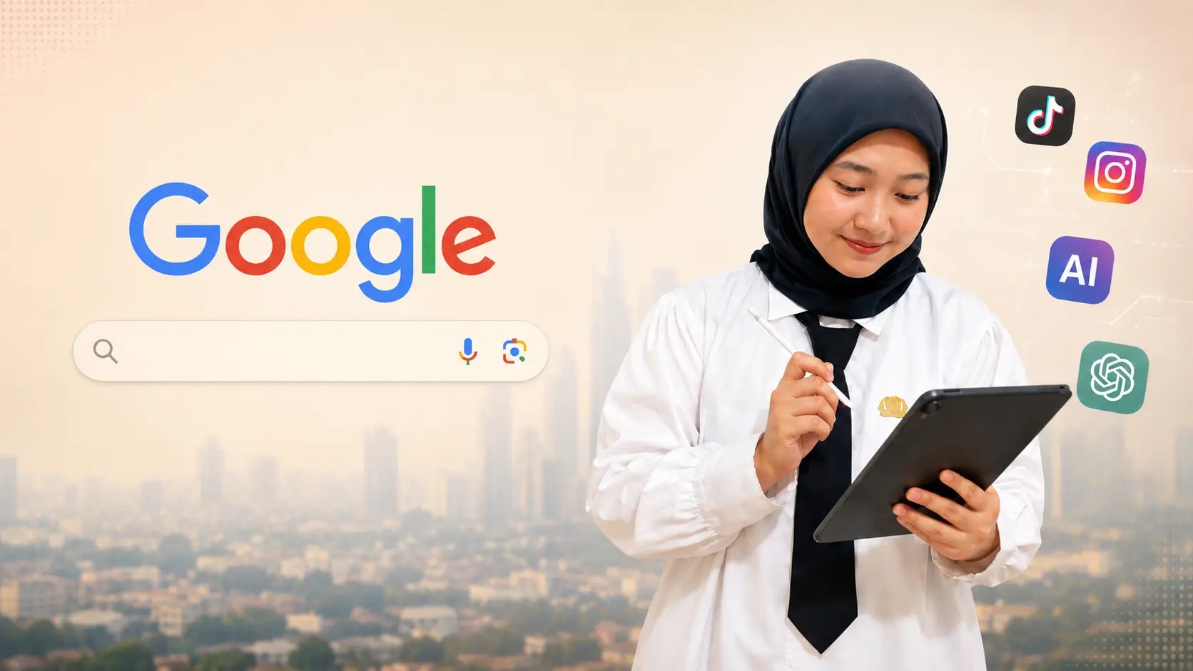 Senjakala Google Search di Tangan Gen Z: Ketika Estetika Visual dan AI Menggusur Dominasi Teks