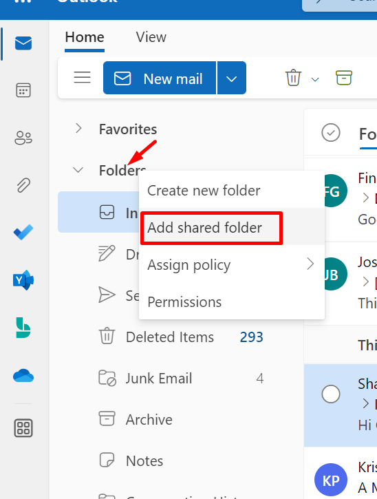 Adding a Delegate Mailbox to Outlook ( Version) Jushi Holdings