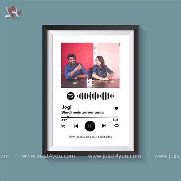Spotify Frame Jusst4You