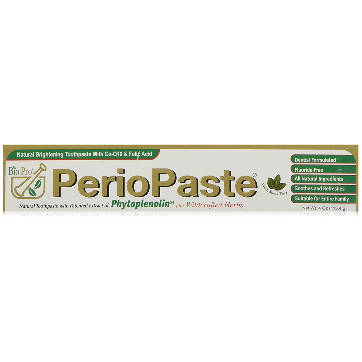 PerioPaste Organic Toothpaste 4oz Tube by BioPro