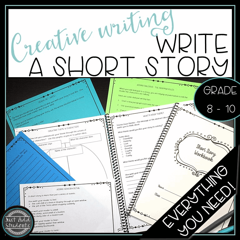 Write a Short Story Creative Writing Just Add Students