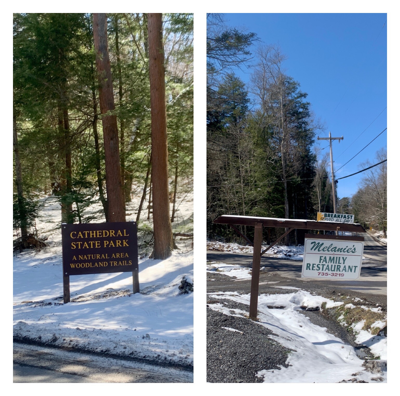 Little white church on a mountain Saying goodbye Just A Few Steps