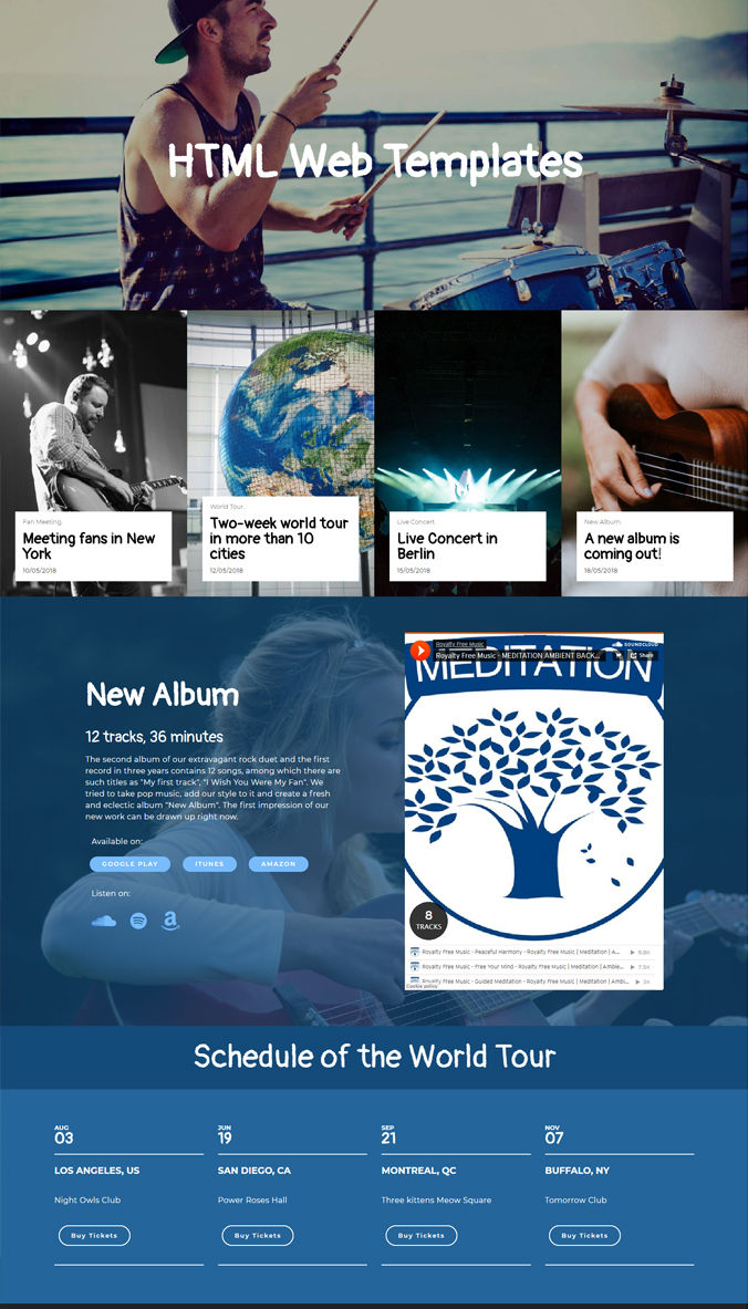 Amazing One-Page Website Templates for Your Site Slider Re…