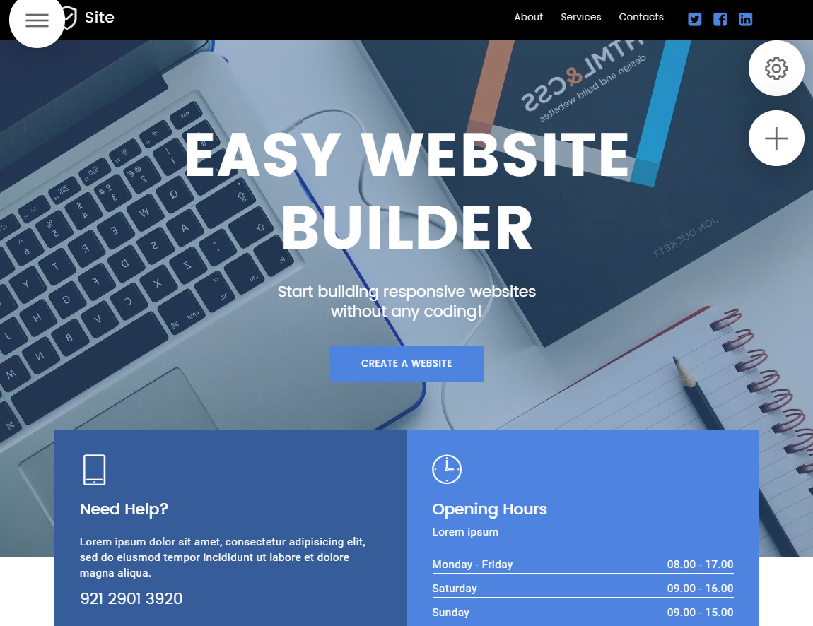 Create Your Free Website Free Website Builder