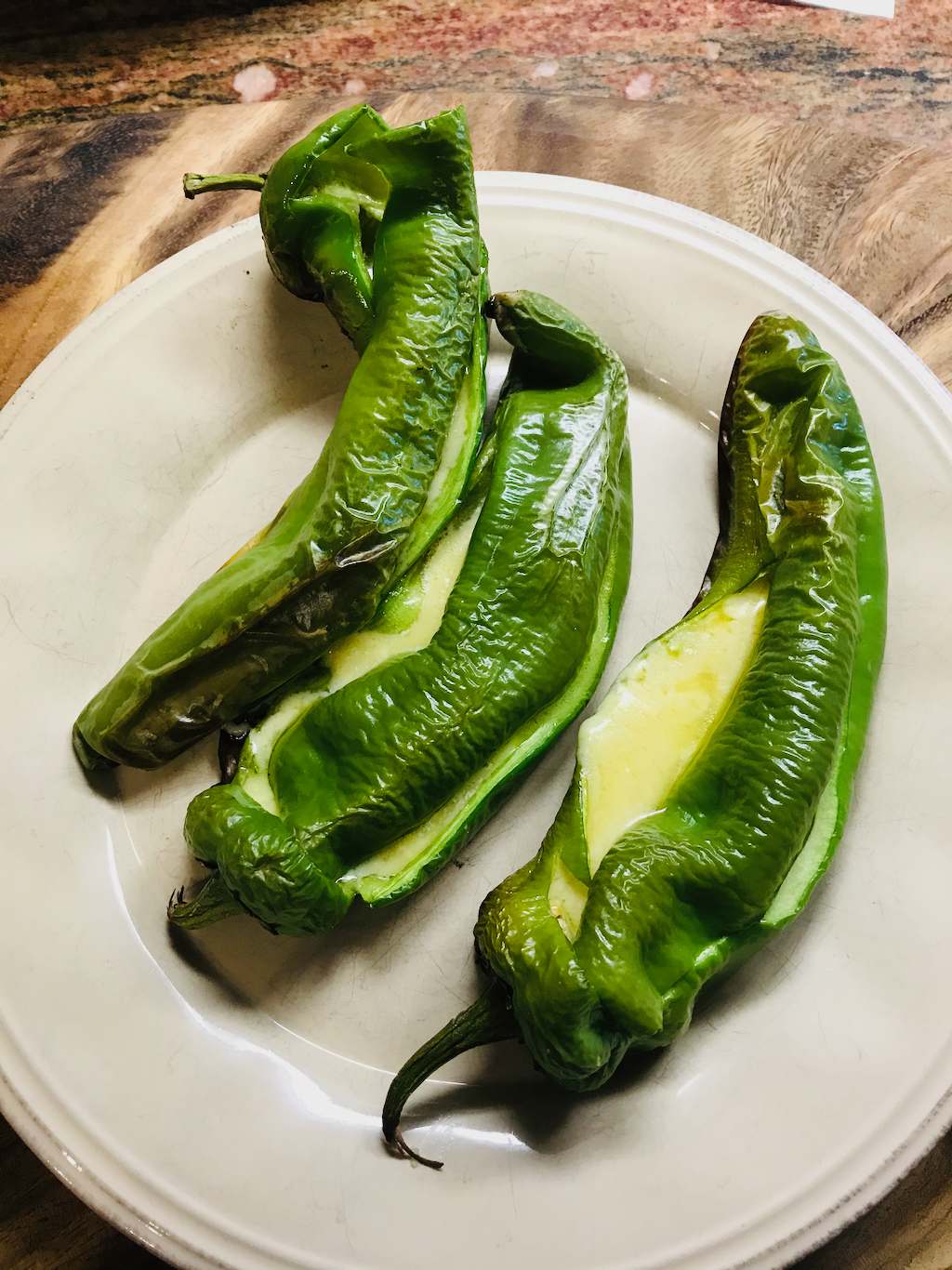 Grilled Anaheim Peppers Just A Little Grand