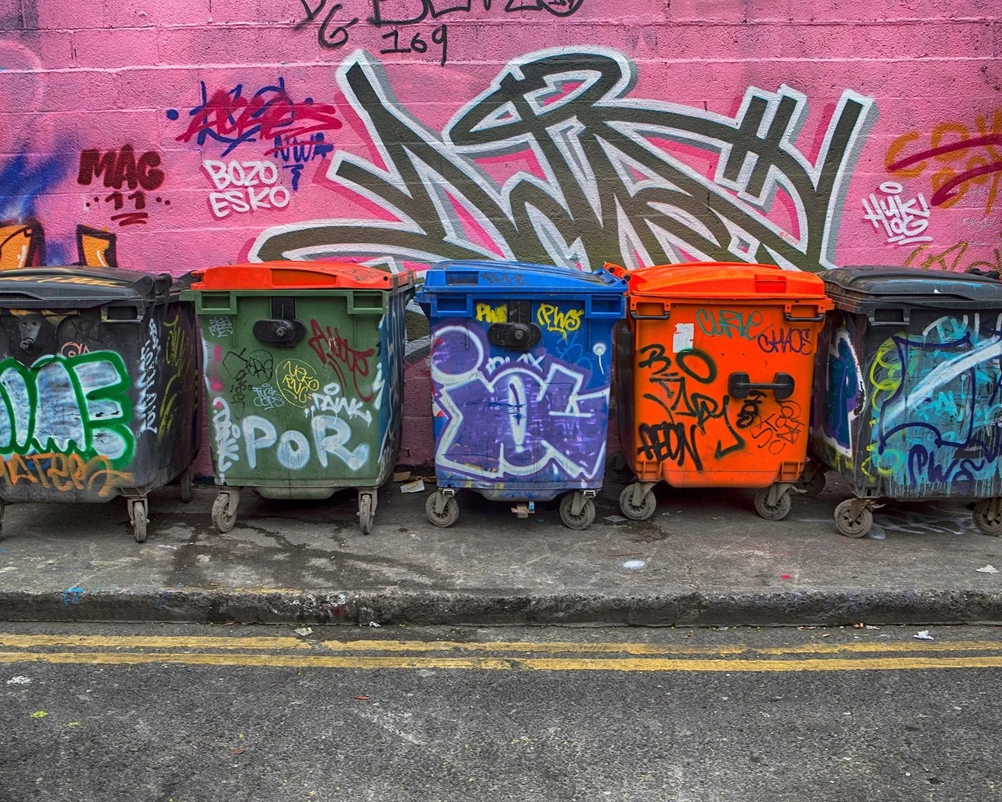 Garbage Day Just a Little Light