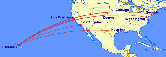 Getting to Hawaii from the East Coast with Miles Part 1