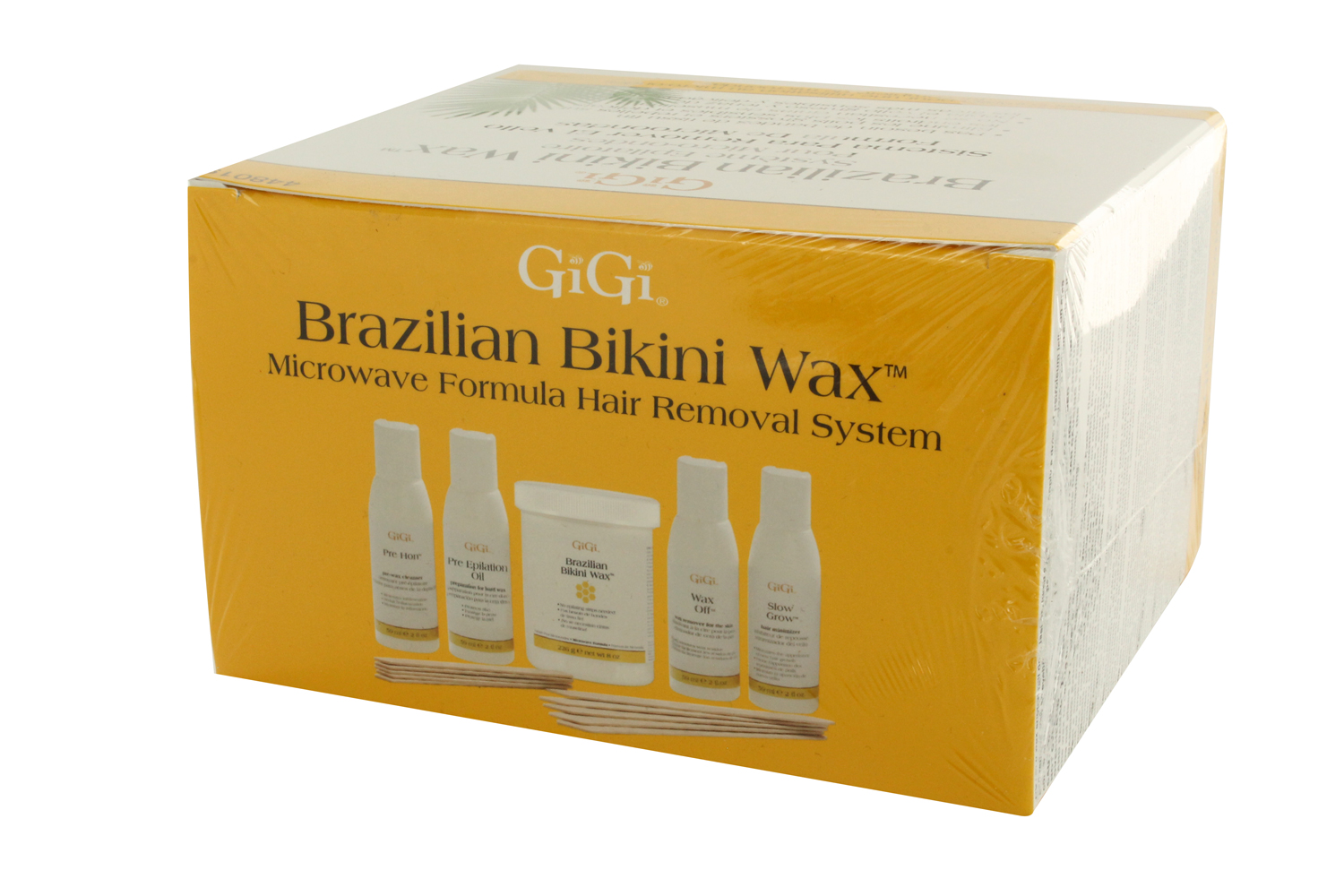 GiGi Body Leg Hair Removal Depilatory Wax Cream Hot Waxing Strips