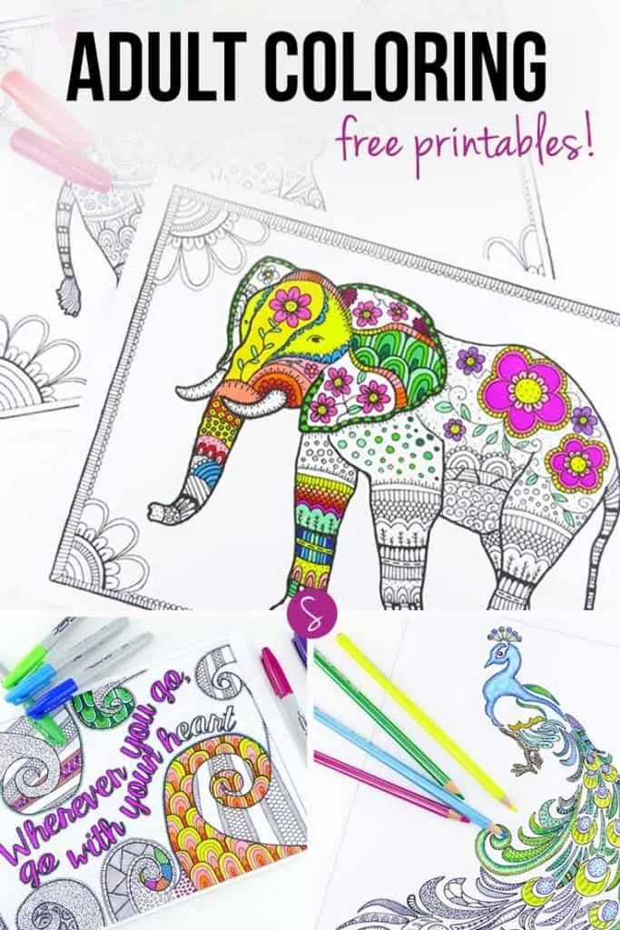 Welcome to the digital activities page for michael o'mara books. Amazing Adult Coloring Books: Free Printable Pages to Try!