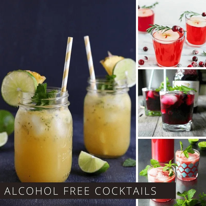 Baby Shower Mocktails {no one will believe they're alcohol free!}