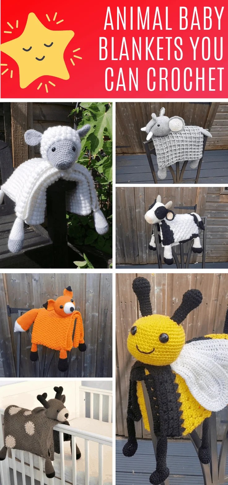 9 Adorable Animal Baby Blankets You Can Crochet