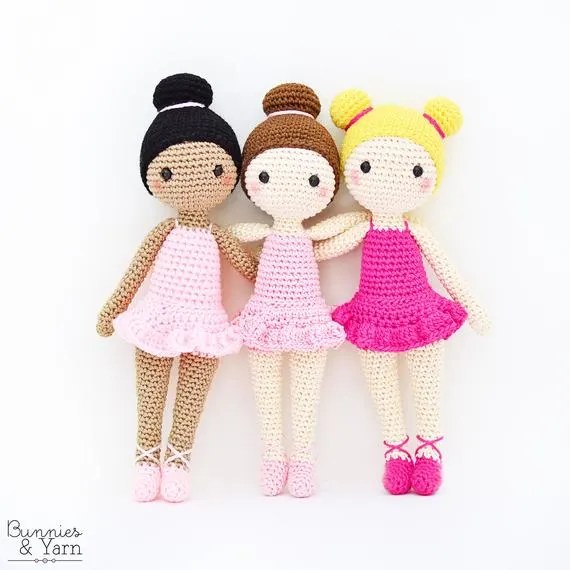 The Cutest Collection of Amigurumi Ballerina Dolls