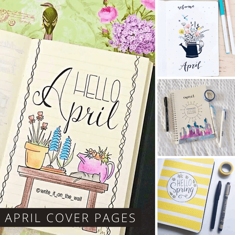 Book List Journal April 2023 15 Creative April Bullet Journal Ideas To Inspire You