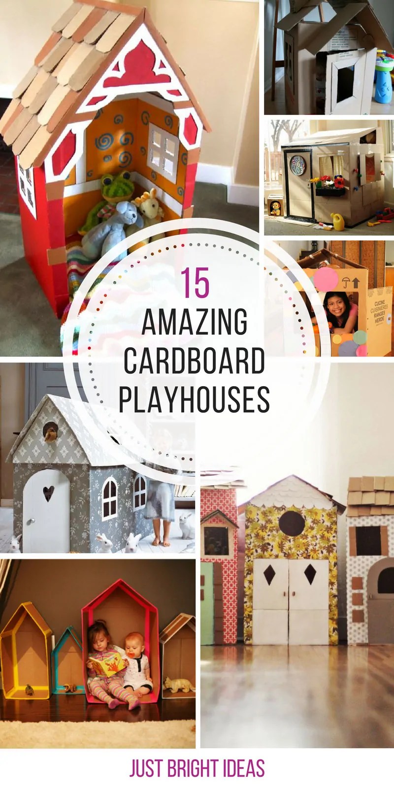 15 Amazing DIY Cardboard Playhouses You Need to See Just Bright Ideas