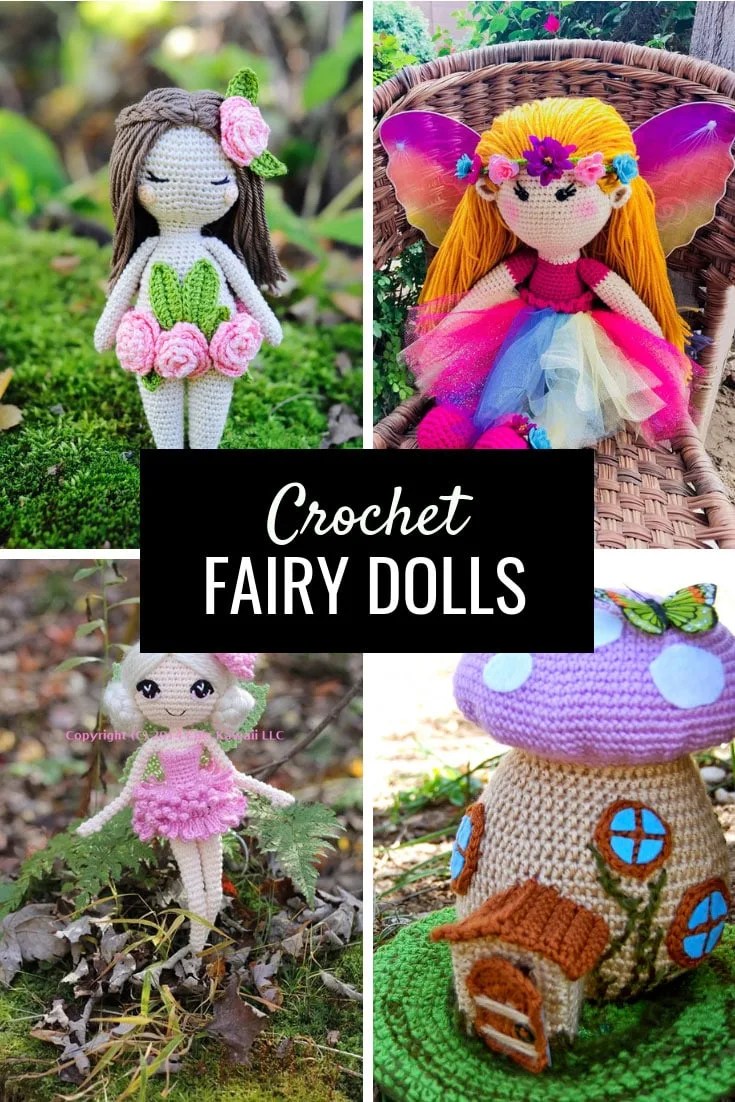 Crochet Fairy Patterns {Magical dolls little girls will adore!}