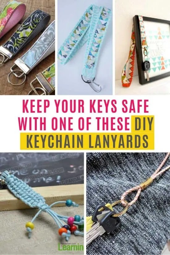 11 Stylish Keychain Lanyards You Can Make This Weekend