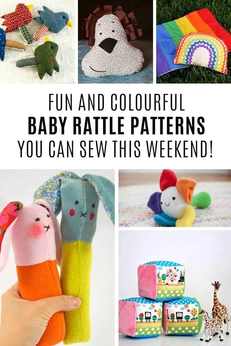 Baby Rattle Sewing Pattern Projects that Make Great Shower Gifts