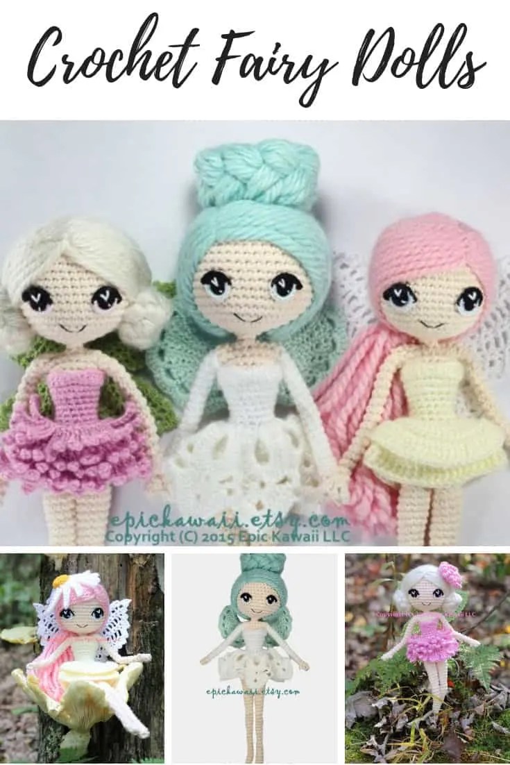Crochet Fairy Patterns {Magical dolls little girls will adore!}