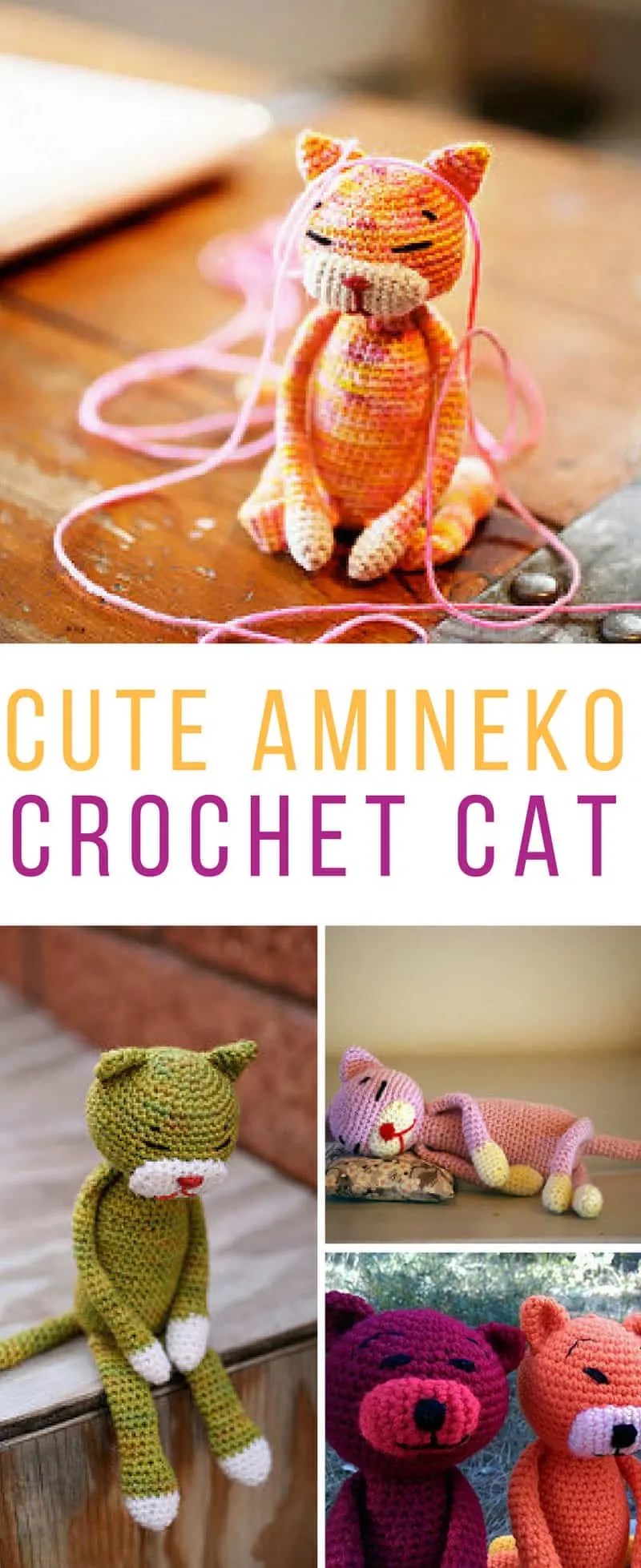 This Amineko Crochet Cat will Totally Steal your Heart