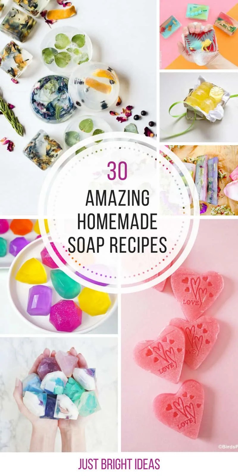 30 Homemade Soap Recipes that You Need to Make