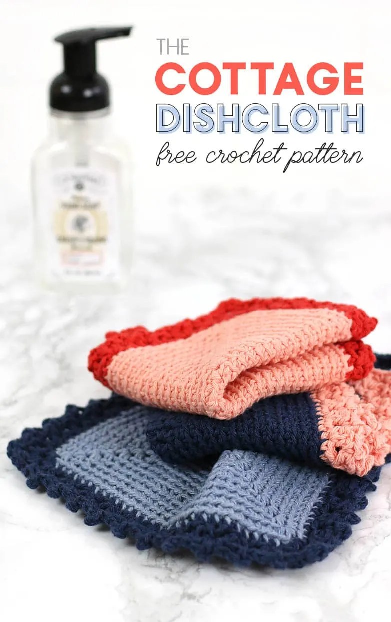 These Easy Crochet Dishcloth Patterns are a Great Way to Learn a New Stitch