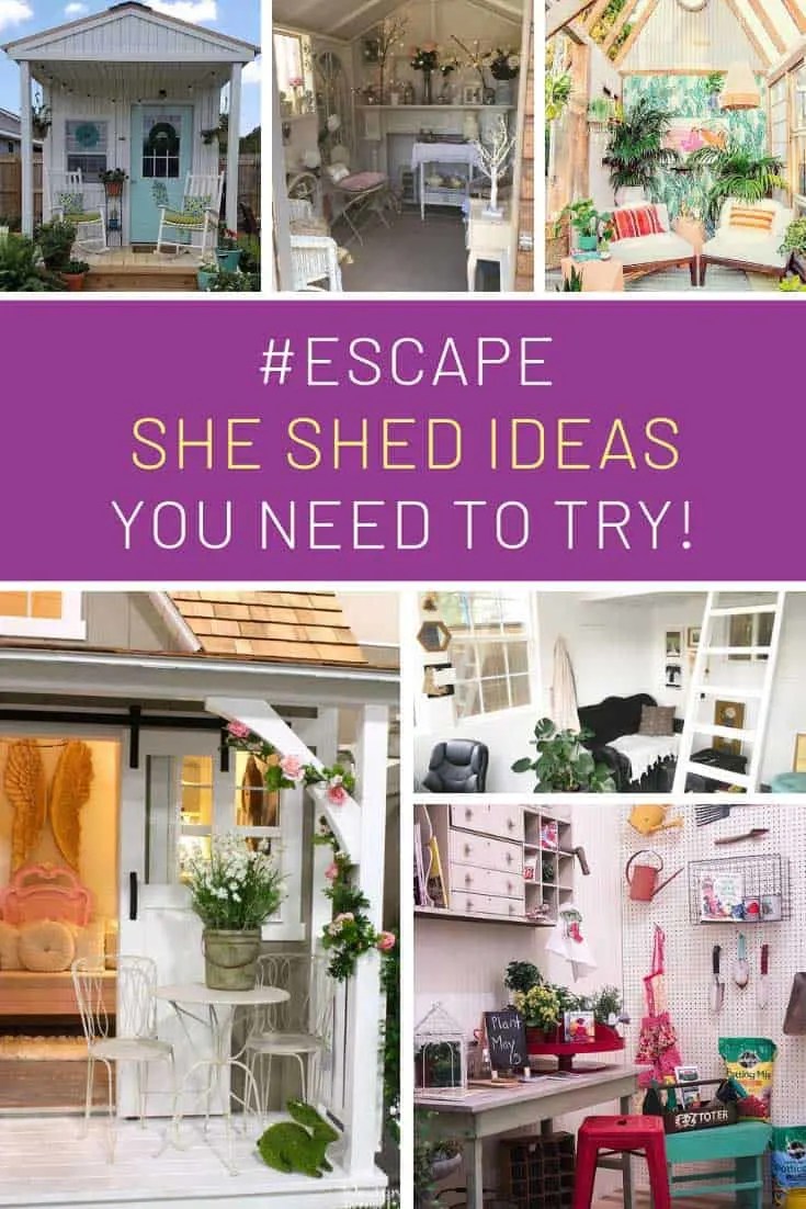17 Fabulous She Shed Ideas You'll Want to Escape to!