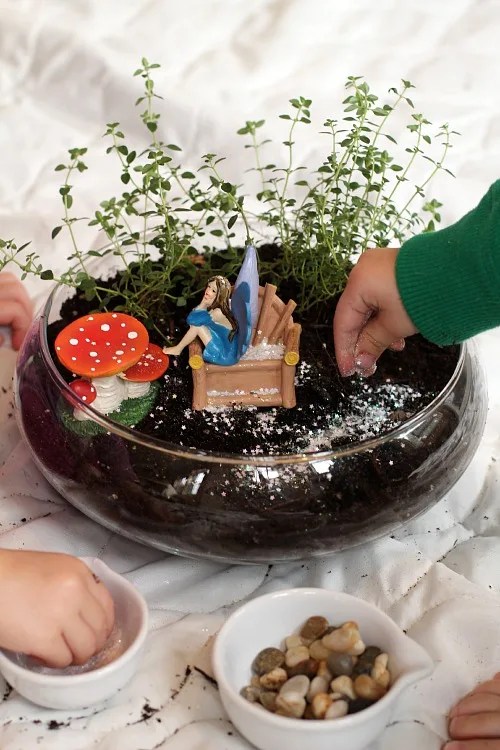 12 Ways to Make a Totally Magical DIY Fairy Garden with Your Kids