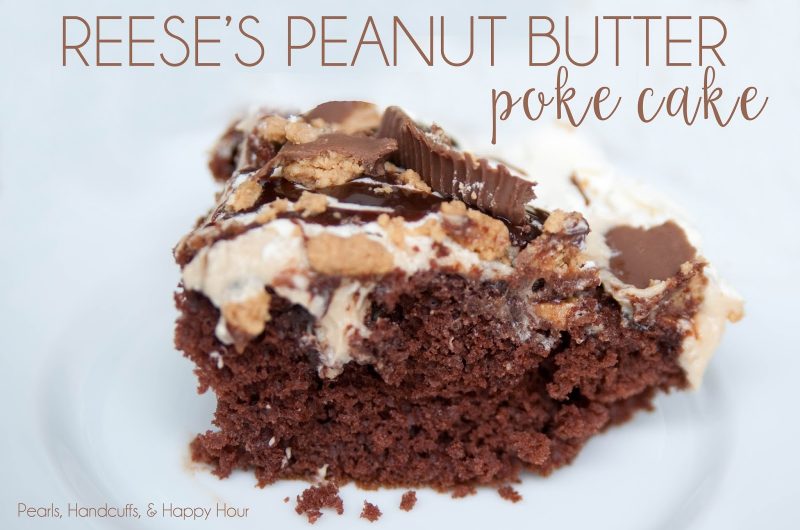 Reese's Peanut Butter Poke Cake Cara Carroll