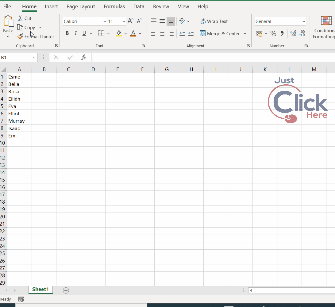 Add Checkboxes in Excel, Sheets and Calc Just Click Here IT Training
