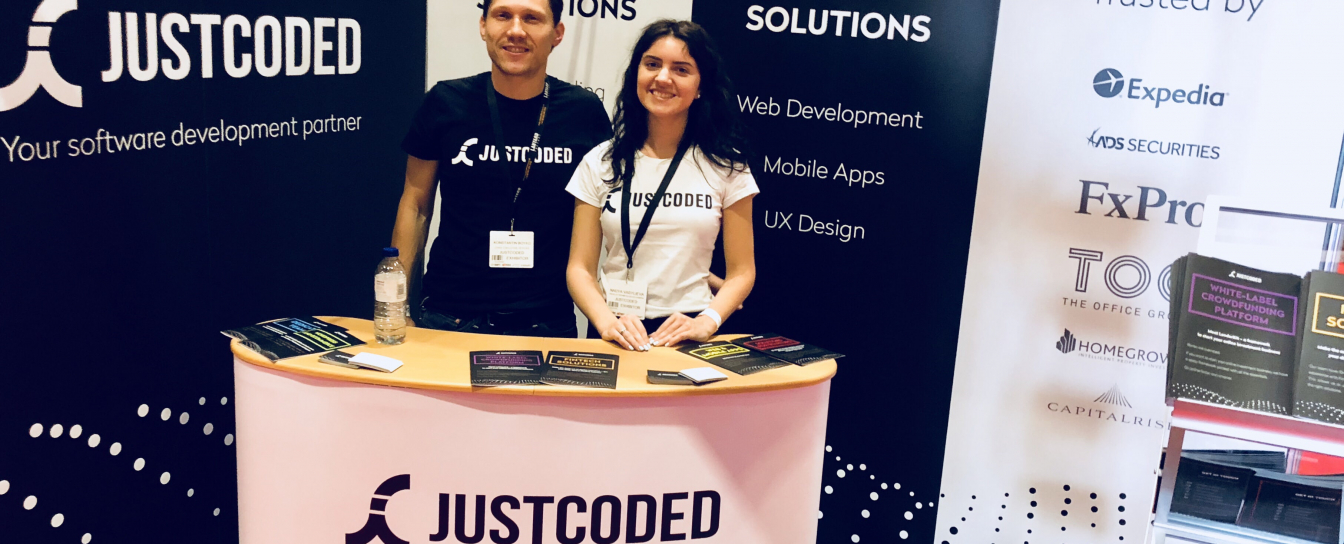 JustCoded at The Great British Business Show 2018 ExCel London JustCoded