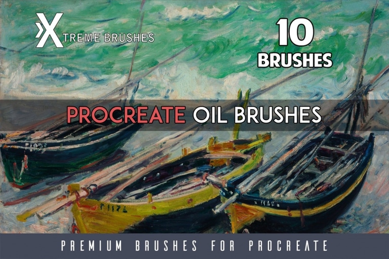 22+ Best Oil Brushes for Procreate (Free & Premium)