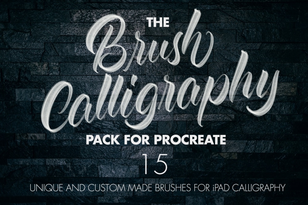 30+ Best Procreate Calligraphy Brushes