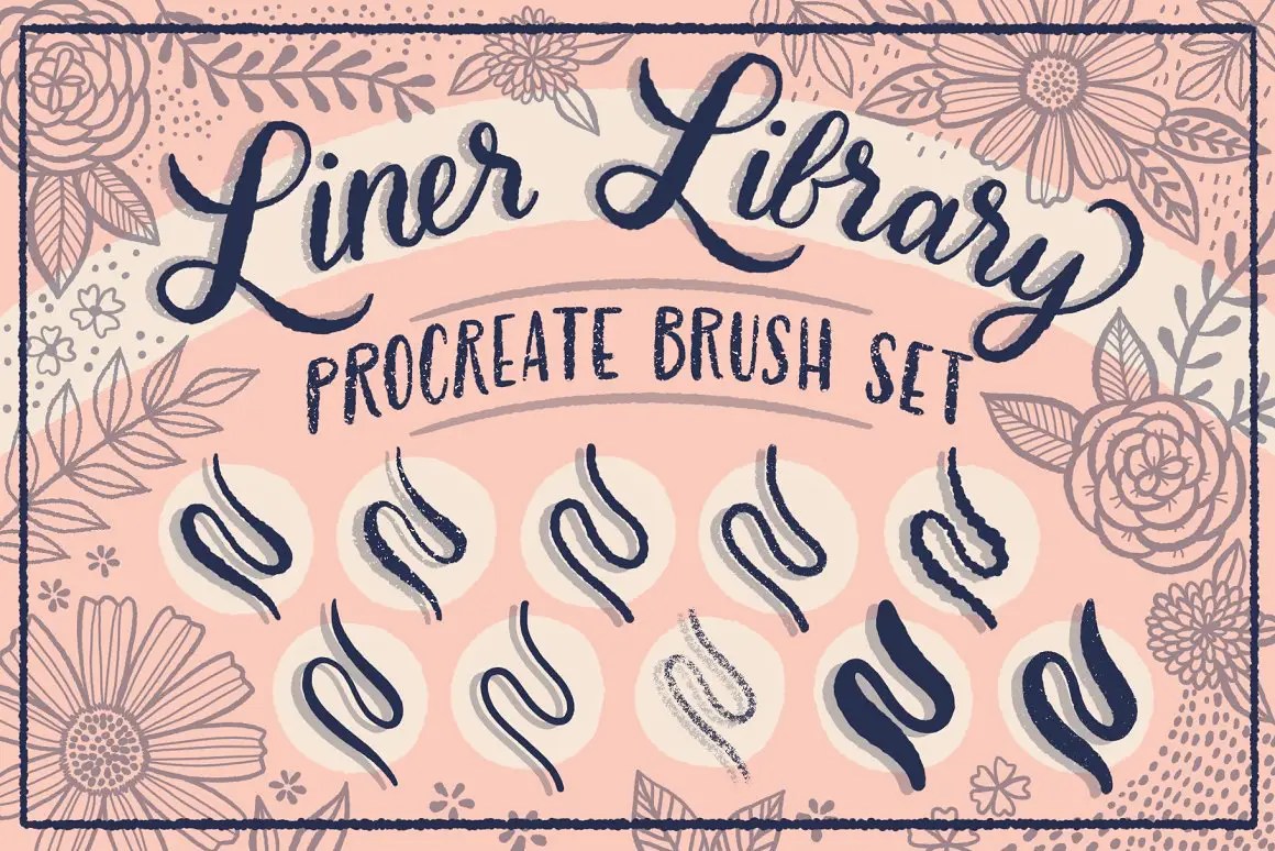 20+ Best Procreate Brushes for Line Art