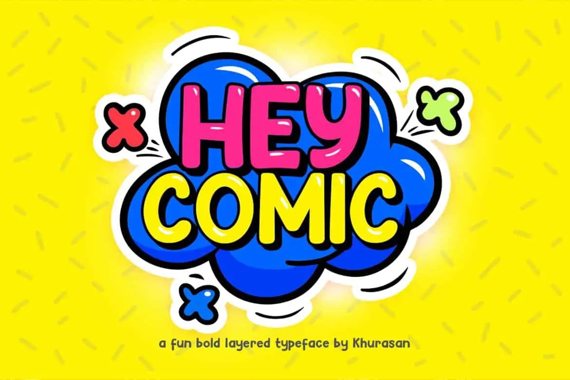 37+ Best Comic Book & Cartoons Fonts (Free & Premium)
