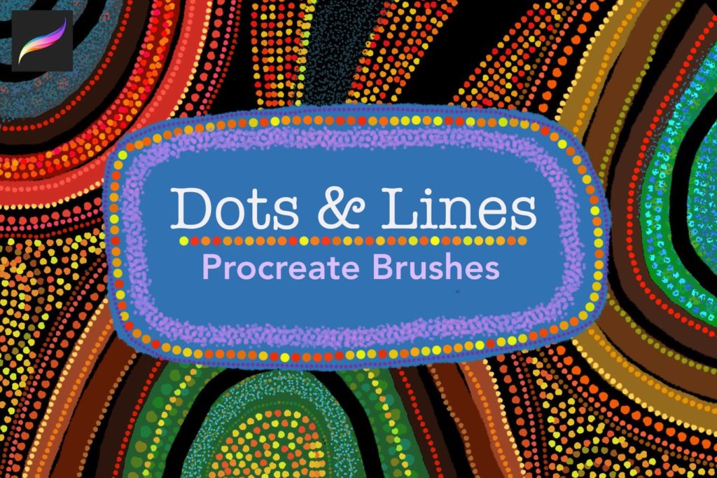15+ Professional Dot Brushes for Procreate JUST™ Creative
