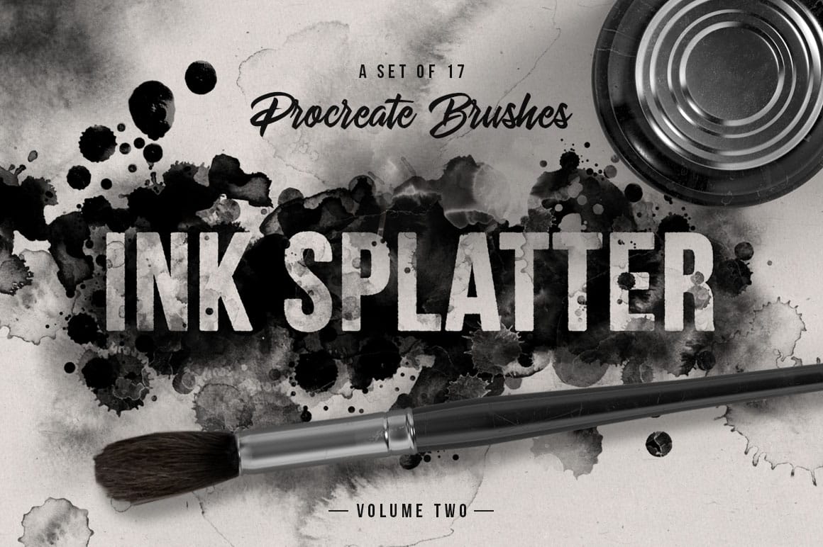 19+ Best Splatter & Speckle Procreate Brushes JUST™ Creative