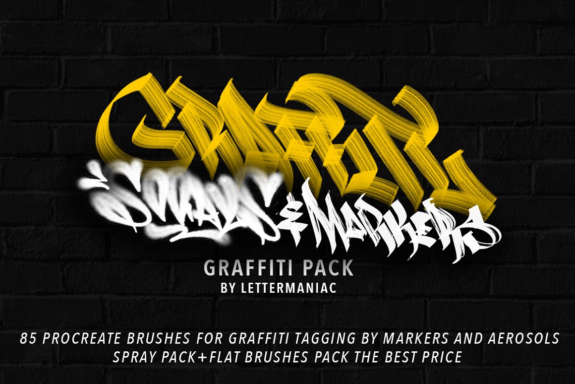 15+ Best Graffiti Procreate Brushes JUST™ Creative
